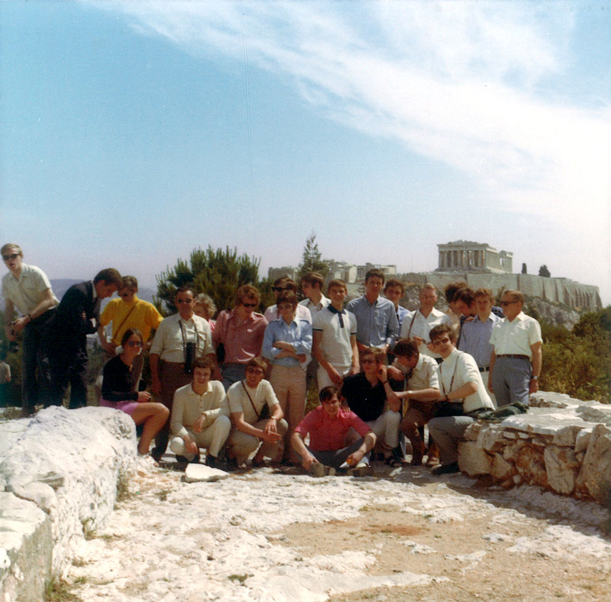 die humanistischsten aller Pennaeler vor der Akropolis 1200