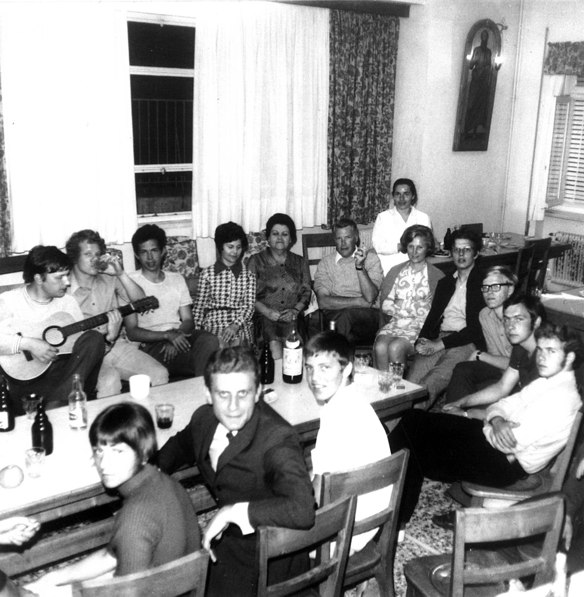 unsere Gastgeber und Volker Wiltberger mit Gattin